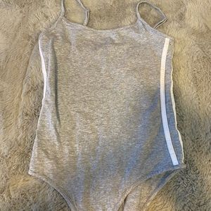Grey one piece